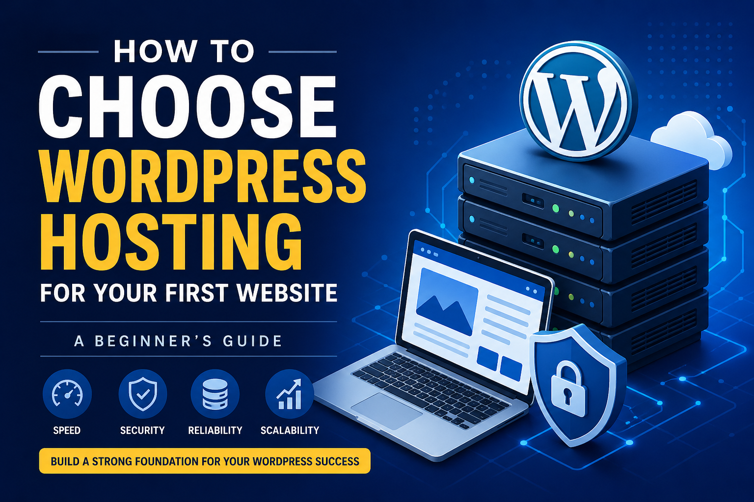 How to Choose WordPress Hosting for Your First Website