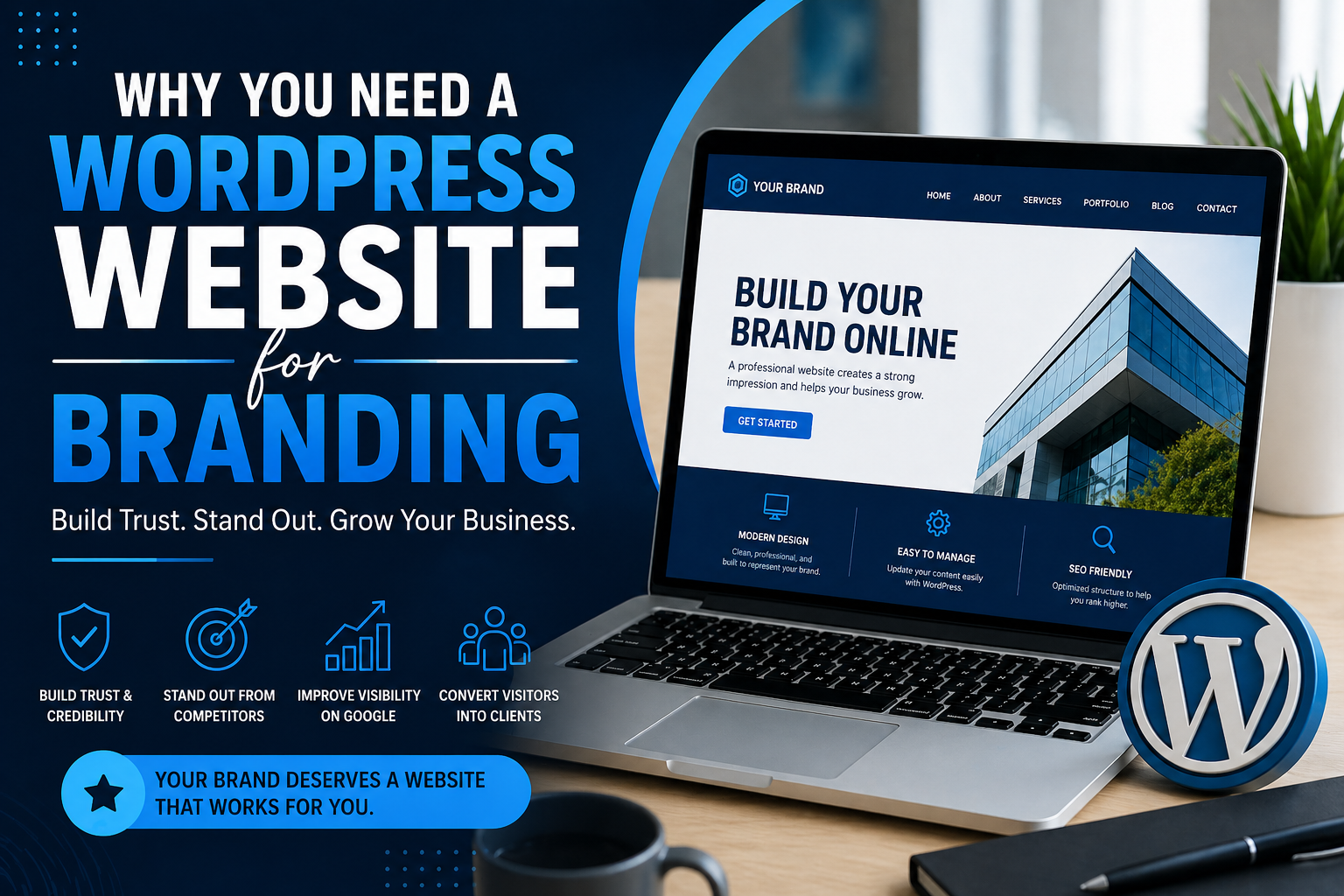 WordPress Website for Branding